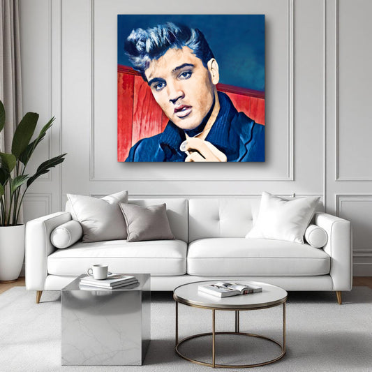 Young Elvis Presley Art Print