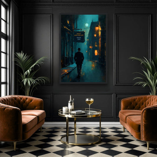 Best Wall Art for Home Bars: Vintage & Speakeasy Prints That Set the Mood