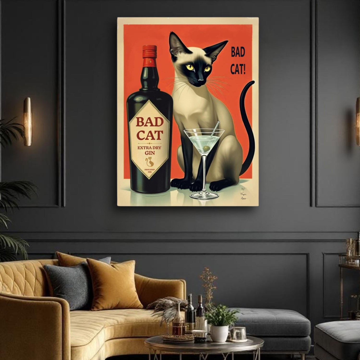 Cocktail Advertisement Prints