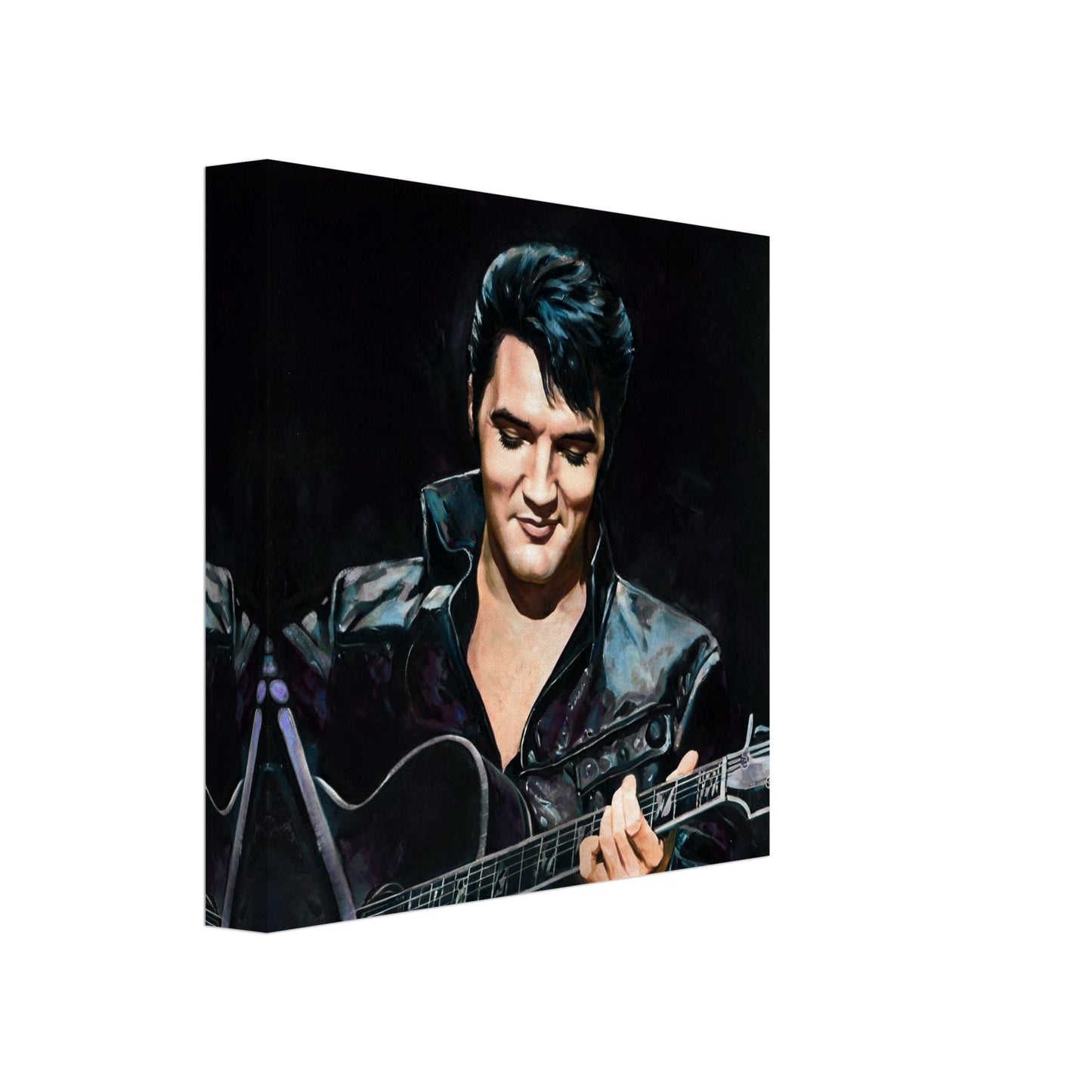 Elvis Presley Comeback Tour Art Print No Frame 20x20 cm 8x8″ Gallery Wrapped Canvas