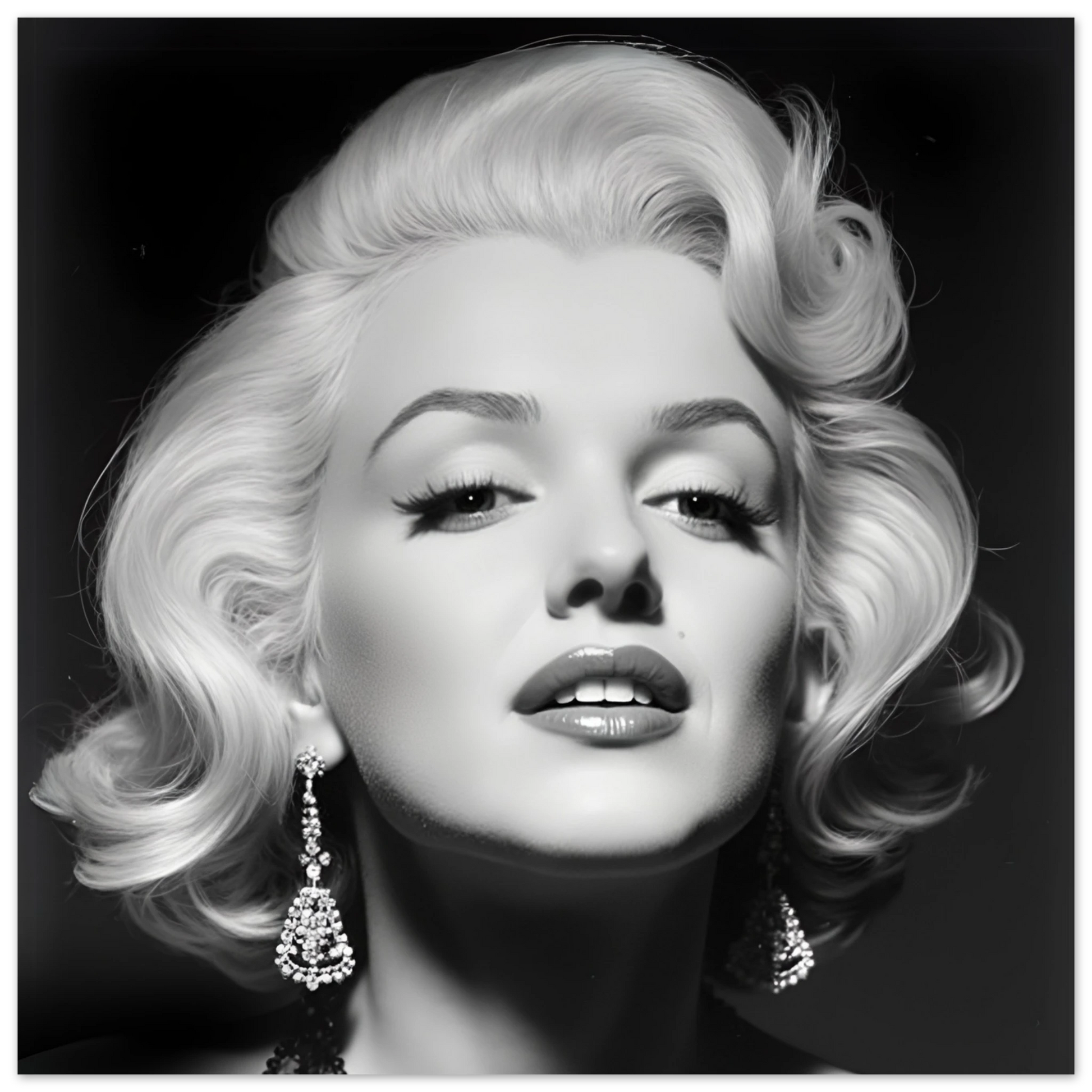 Marilynn Monroe Art Print No Frame 50x50 cm 20x20″ Premium Matte Paper Poster