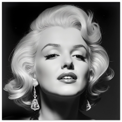 Marilynn Monroe Art Print No Frame 50x50 cm 20x20″ Premium Matte Paper Poster