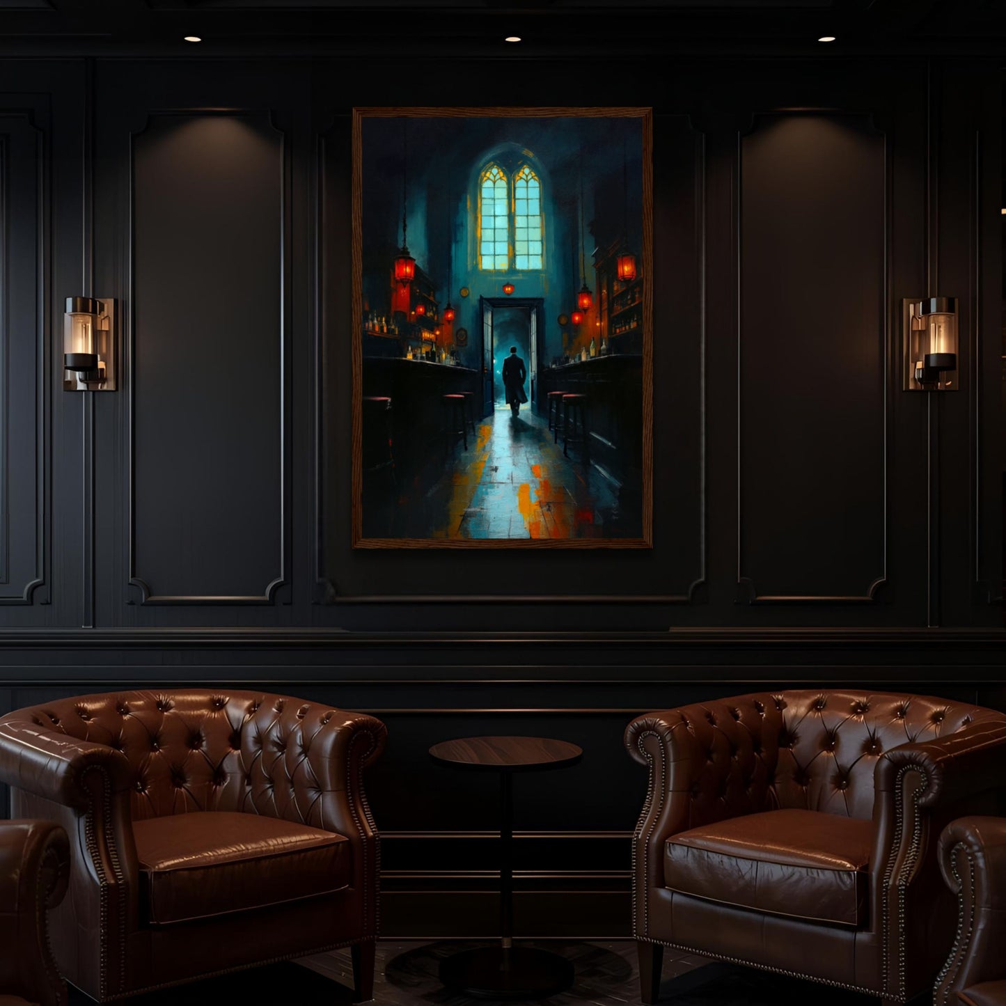 Speakeasy Bootleg Bar Prohibition Art Print