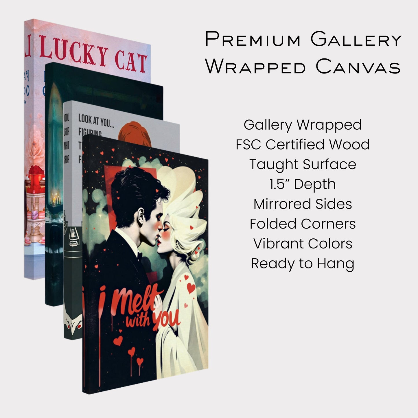 I Melt With You Avant-garde Retro Art Print