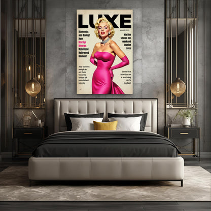 Marilyn Monroe Old Hollywood Art Print