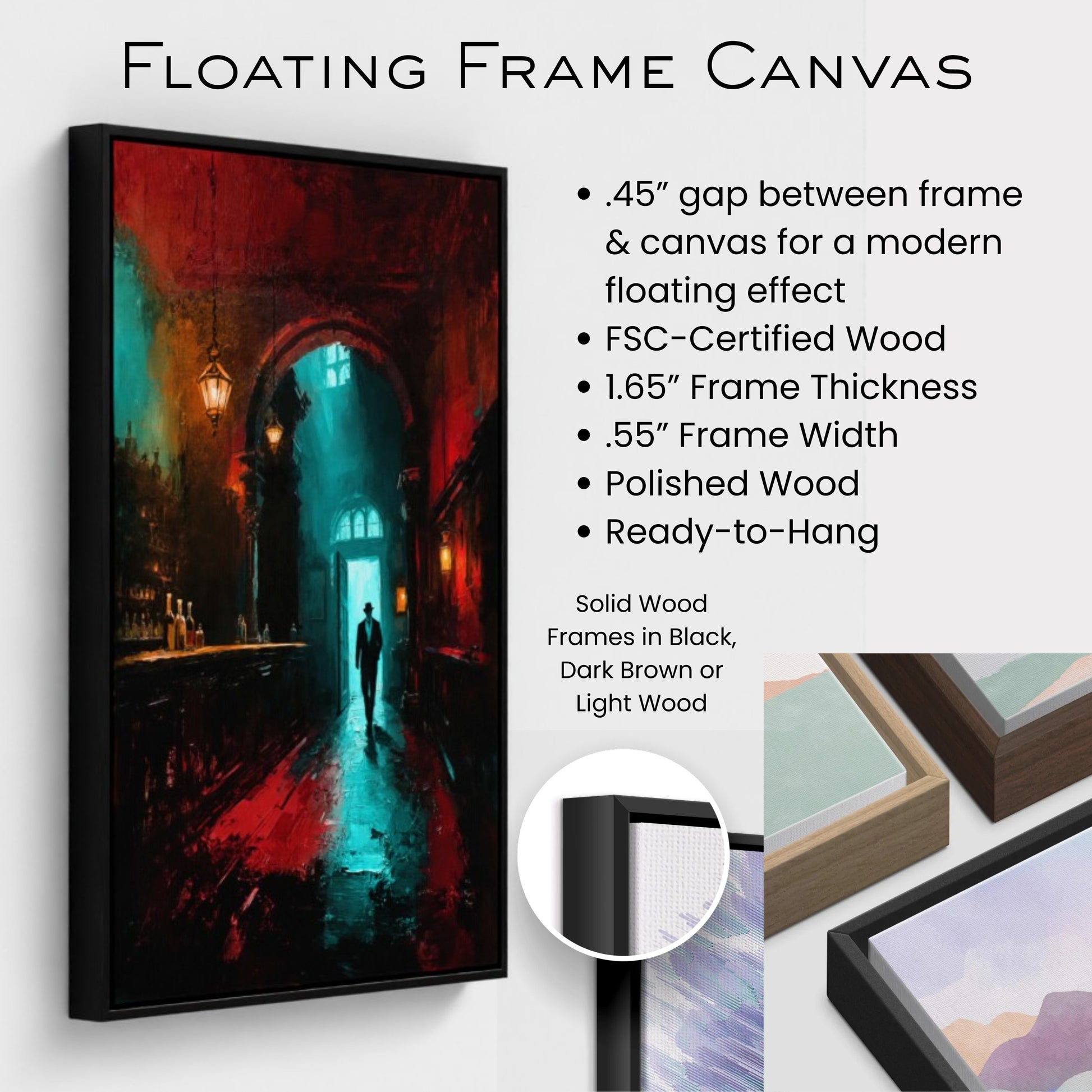 Speakeasy 1920s Bar Art Poster Print