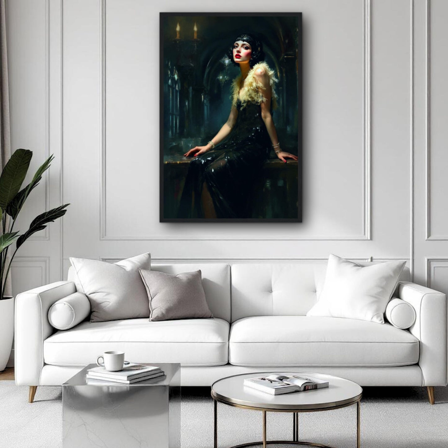 Speakeasy 1920s Flapper Art Print