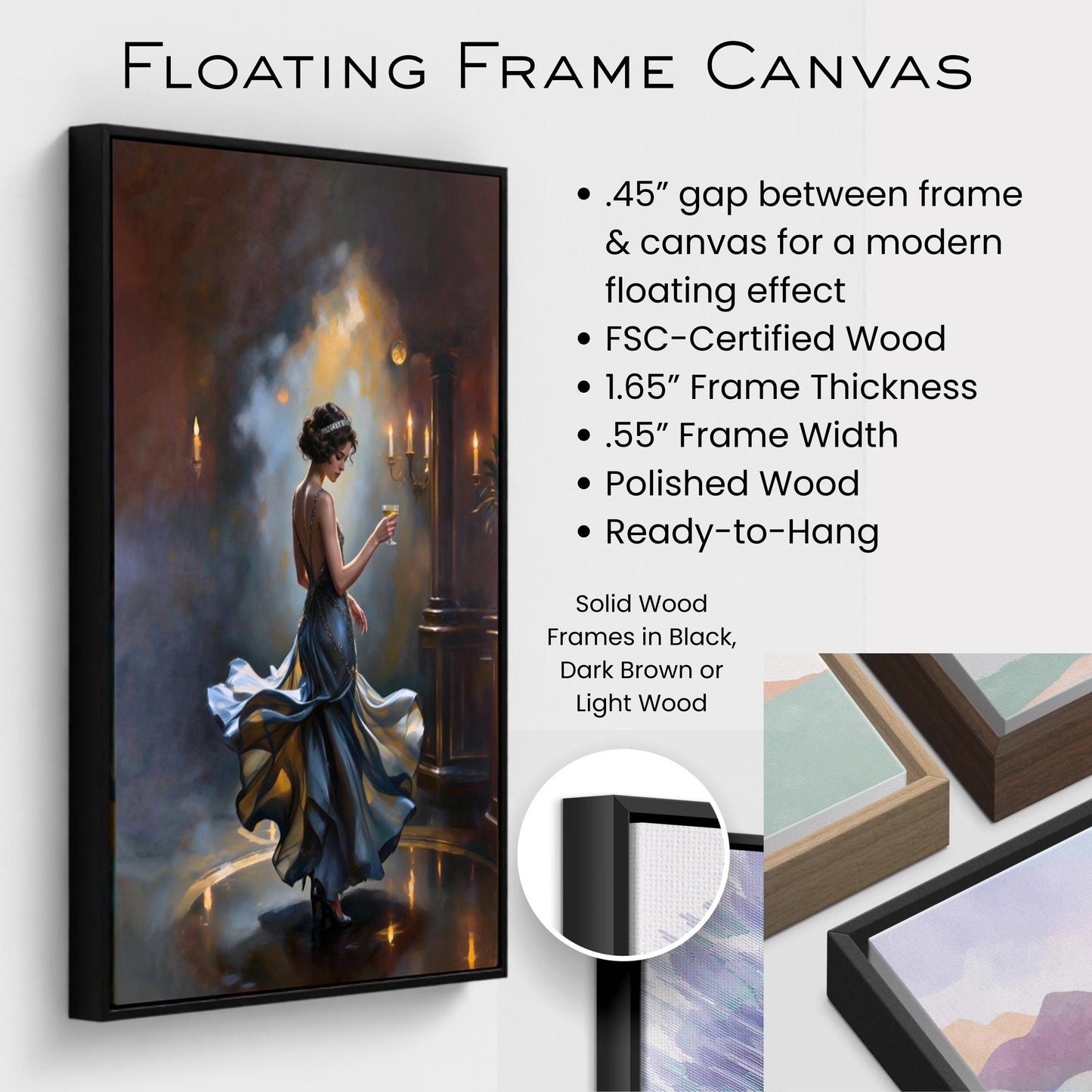 1920s Speakeasy Dancing Flapper Art Deco Print