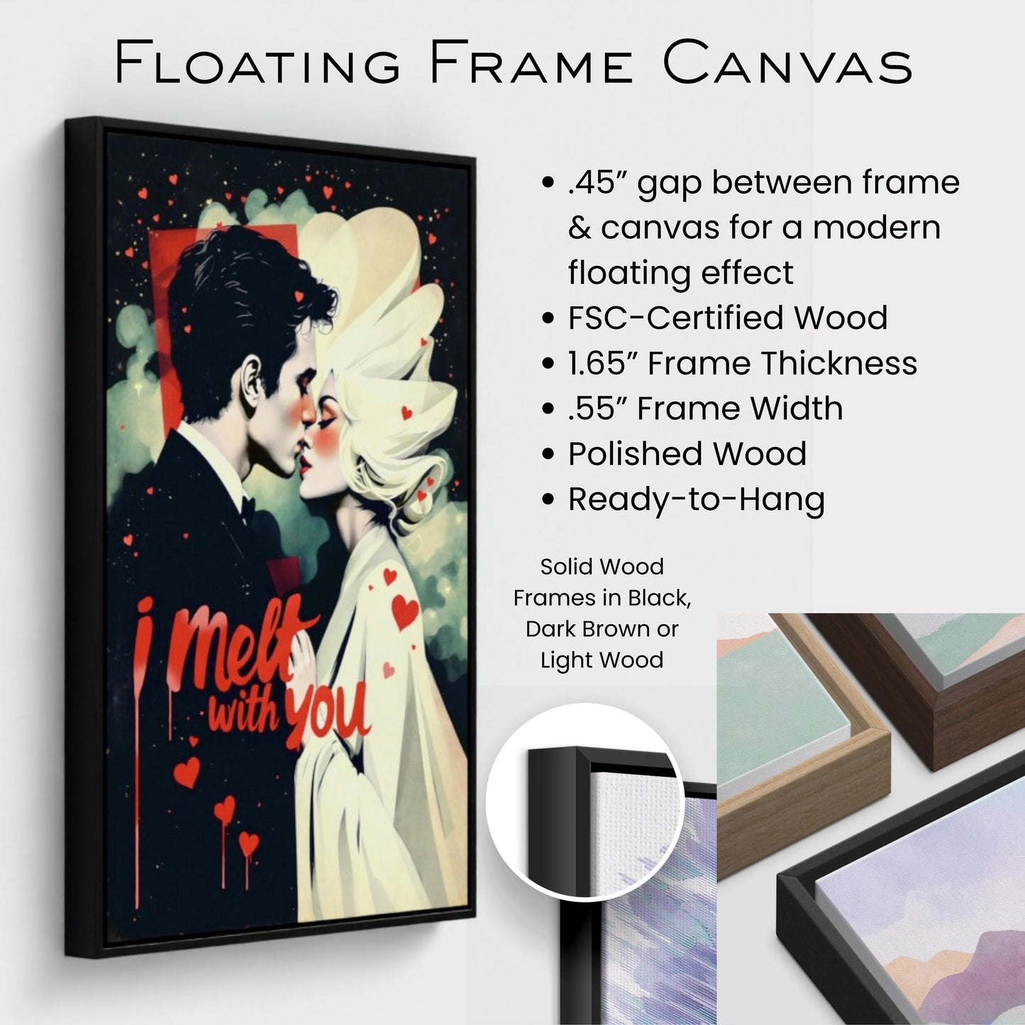 I Melt With You Avant-garde Retro Art Print