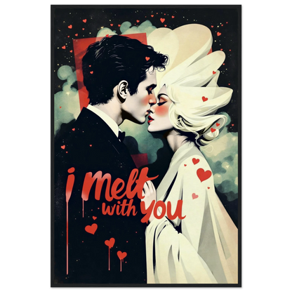 I Melt With You Avant-garde Retro Art Print