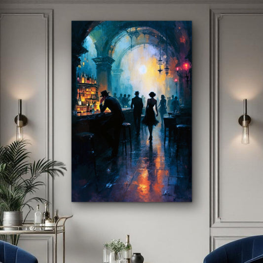 Dance Hall Speakeasy Art Print
