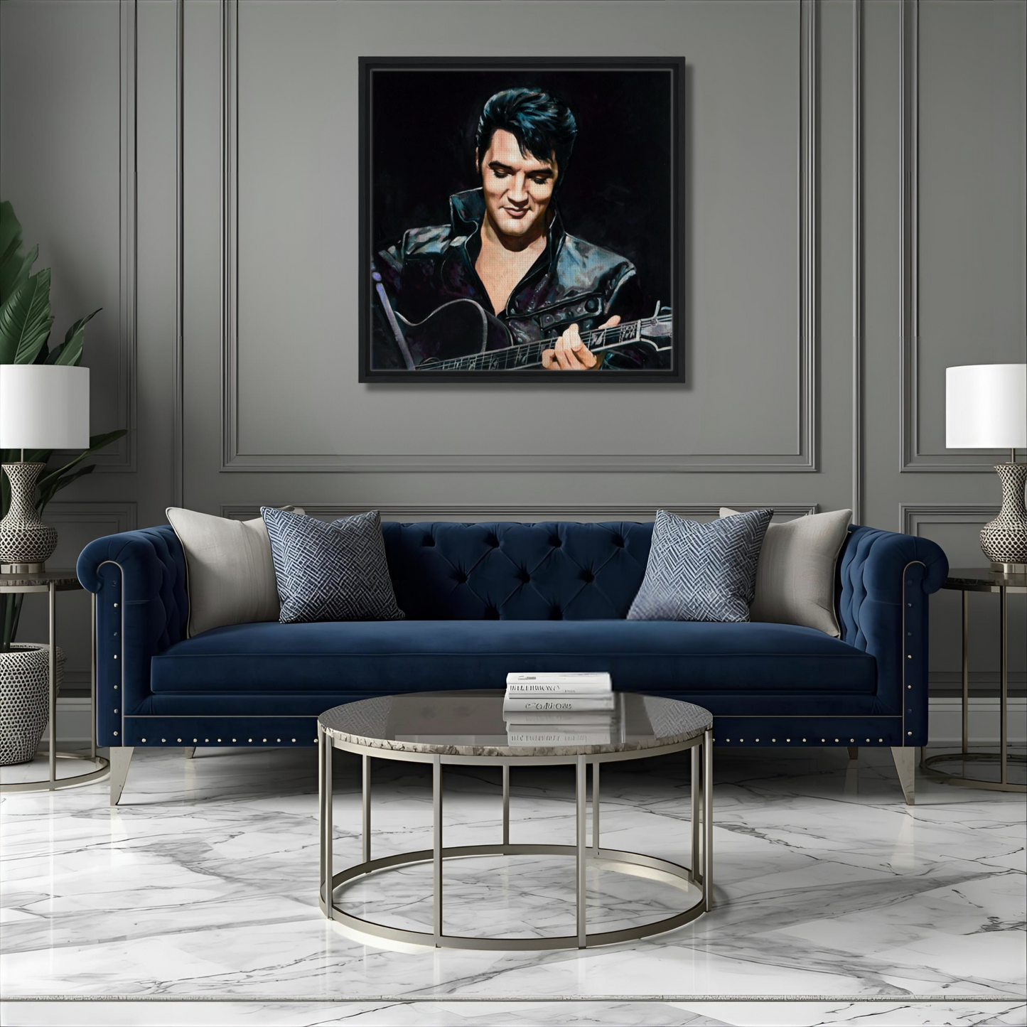 Elvis Presley Comeback Tour Art Print