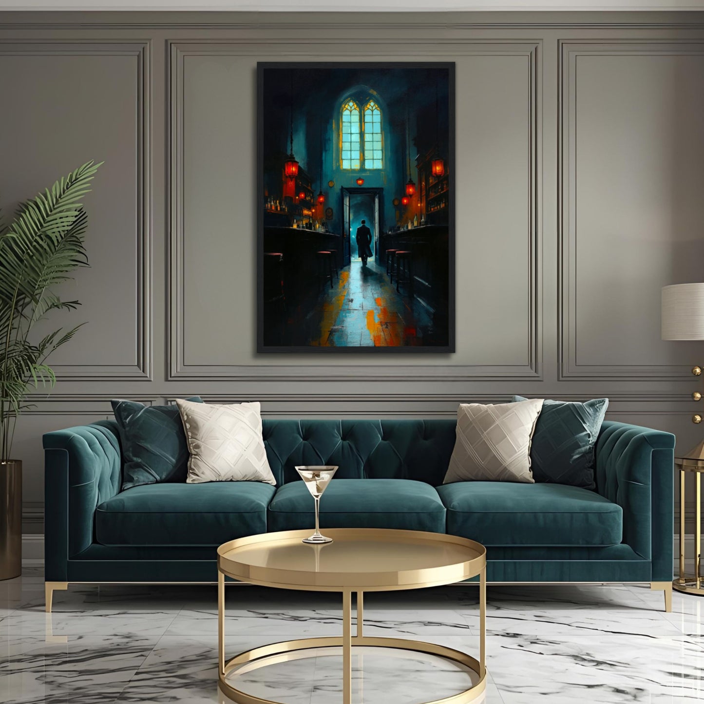 Speakeasy Bootleg Bar Prohibition Art Print