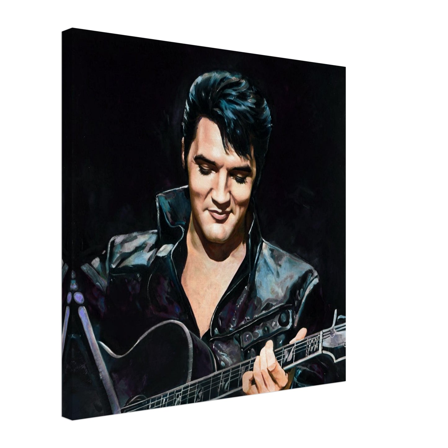 Elvis Presley Comeback Tour Art Print No Frame 60x60 cm 24x24″ Gallery Wrapped Canvas