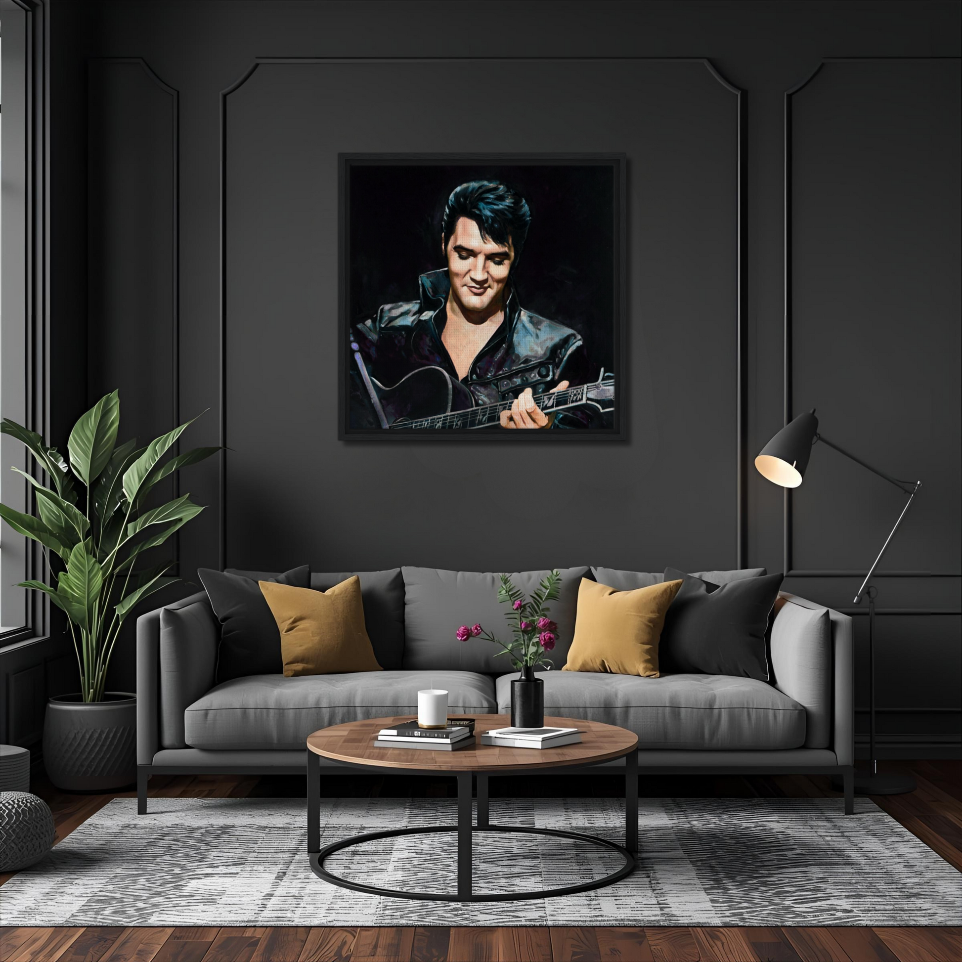Elvis Presley Comeback Tour Art Print