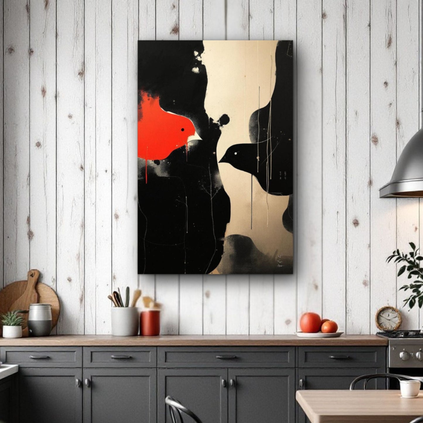 Abstract Bird Minimalist Fine Art Print
