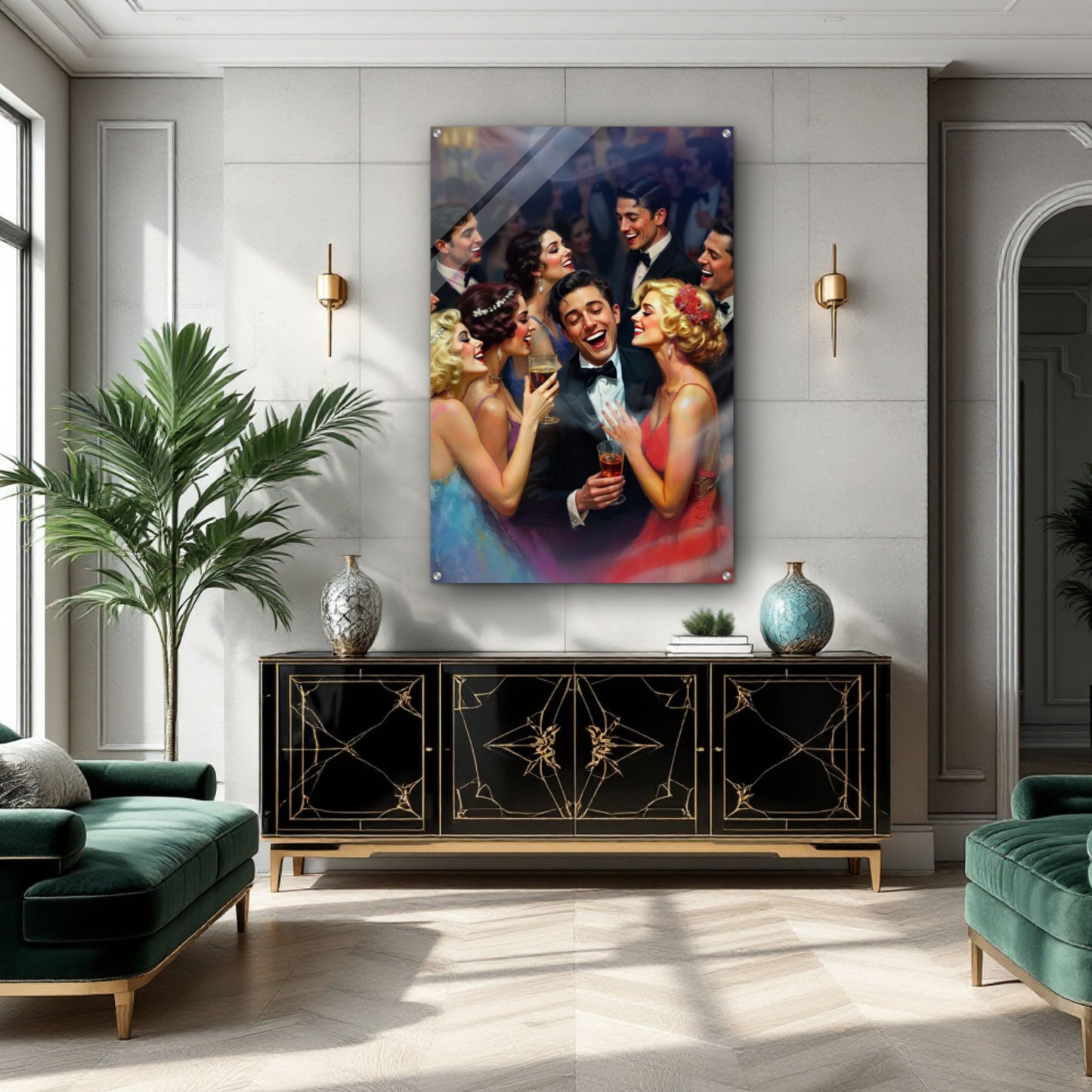 Art Deco Great Gatsby Party Print