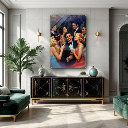 1920s Great Gatsby Speakeasy Party Art Print