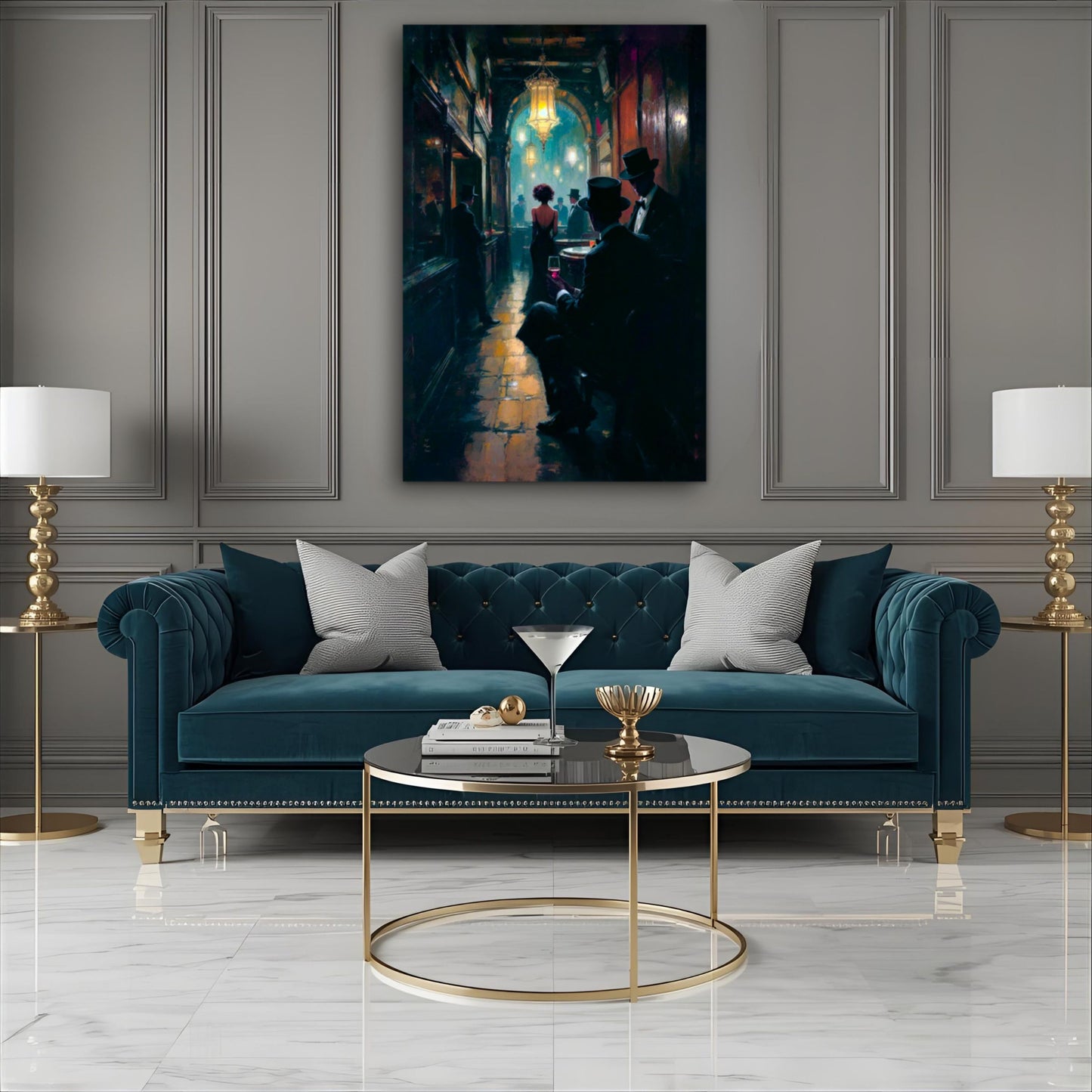 Prohibition Speakeasy Art Deco Print