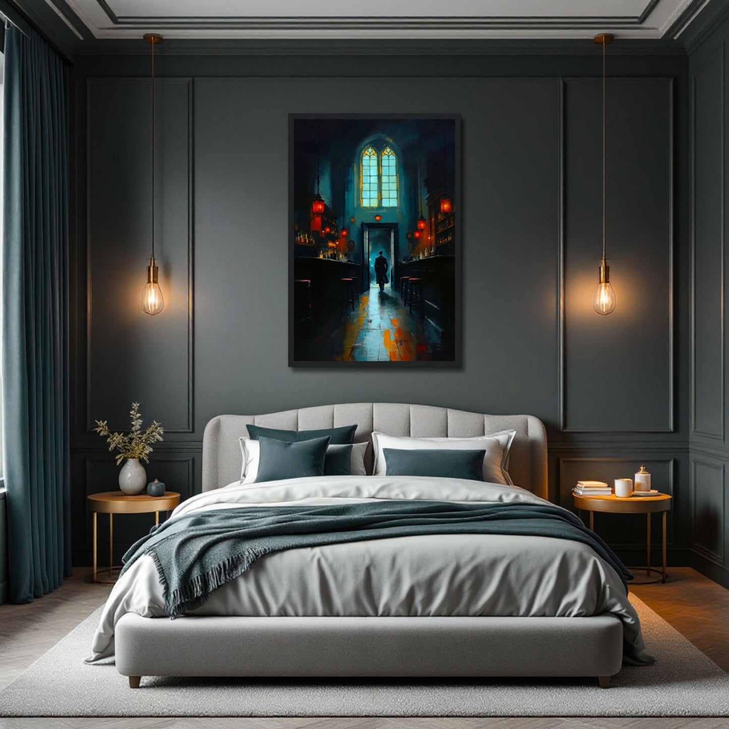 Speakeasy Bootleg Bar Prohibition Art Print