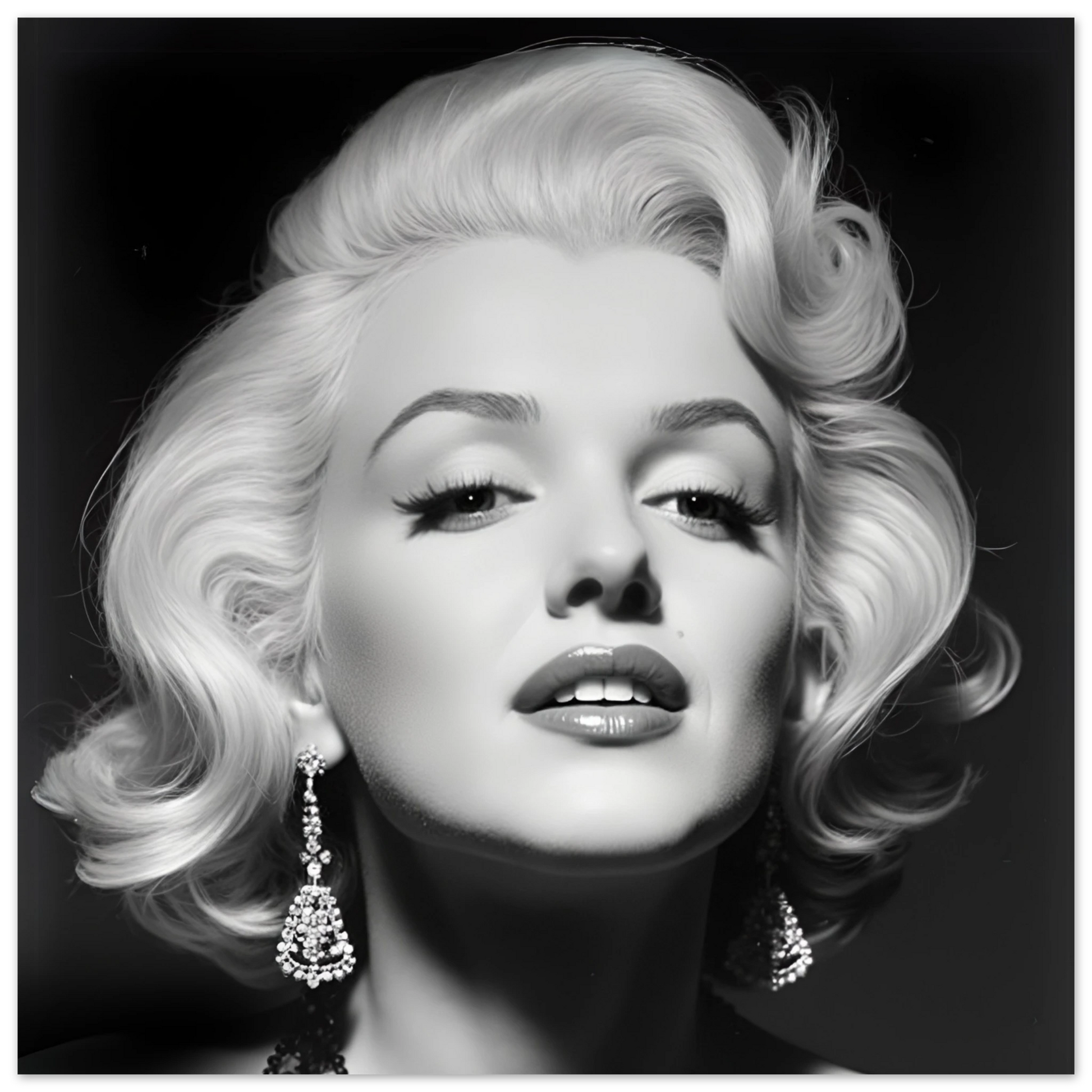 Marilynn Monroe Art Print No Frame 70x70 cm 28x28″ Classic Matte Paper Poster