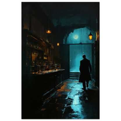 Speakeasy Prohibition Bootleg Bar Art Poster Print 40x60 cm 16x24″ Museum-Quality Matte Paper Poster No Frame
