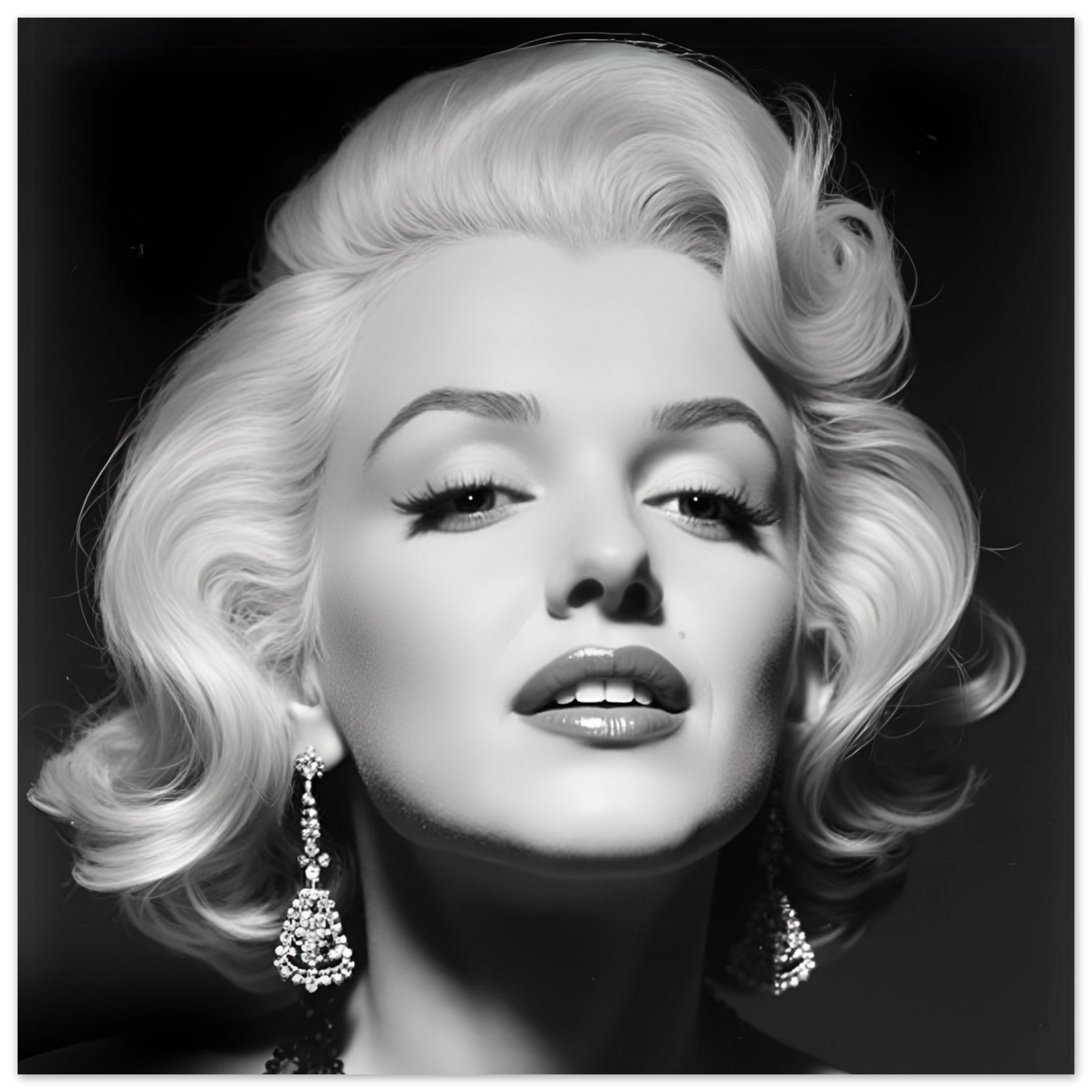 Marilynn Monroe Art Print No Frame 40x40 cm 16x16″ Premium Matte Paper Poster