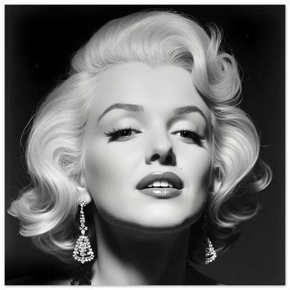 Marilynn Monroe Art Print No Frame 40x40 cm 16x16″ Premium Matte Paper Poster