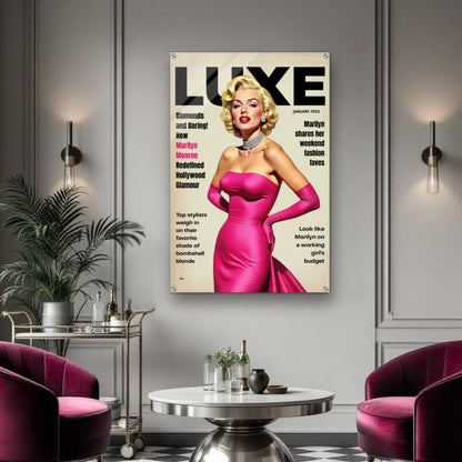 Marilyn Monroe Old Hollywood Art Print