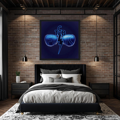 Elvis Presley TCB Sunglasses Art Print