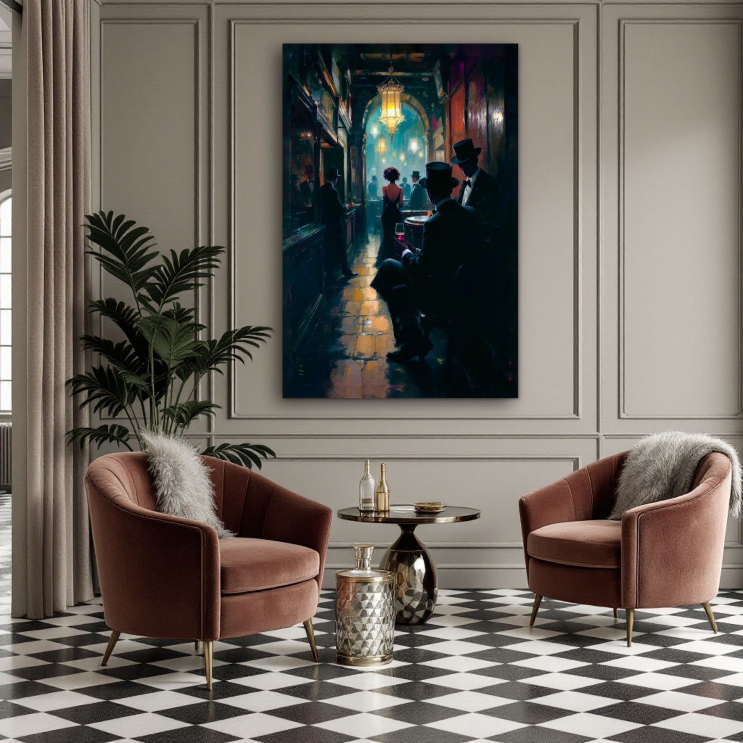 Prohibition Speakeasy Art Deco Print