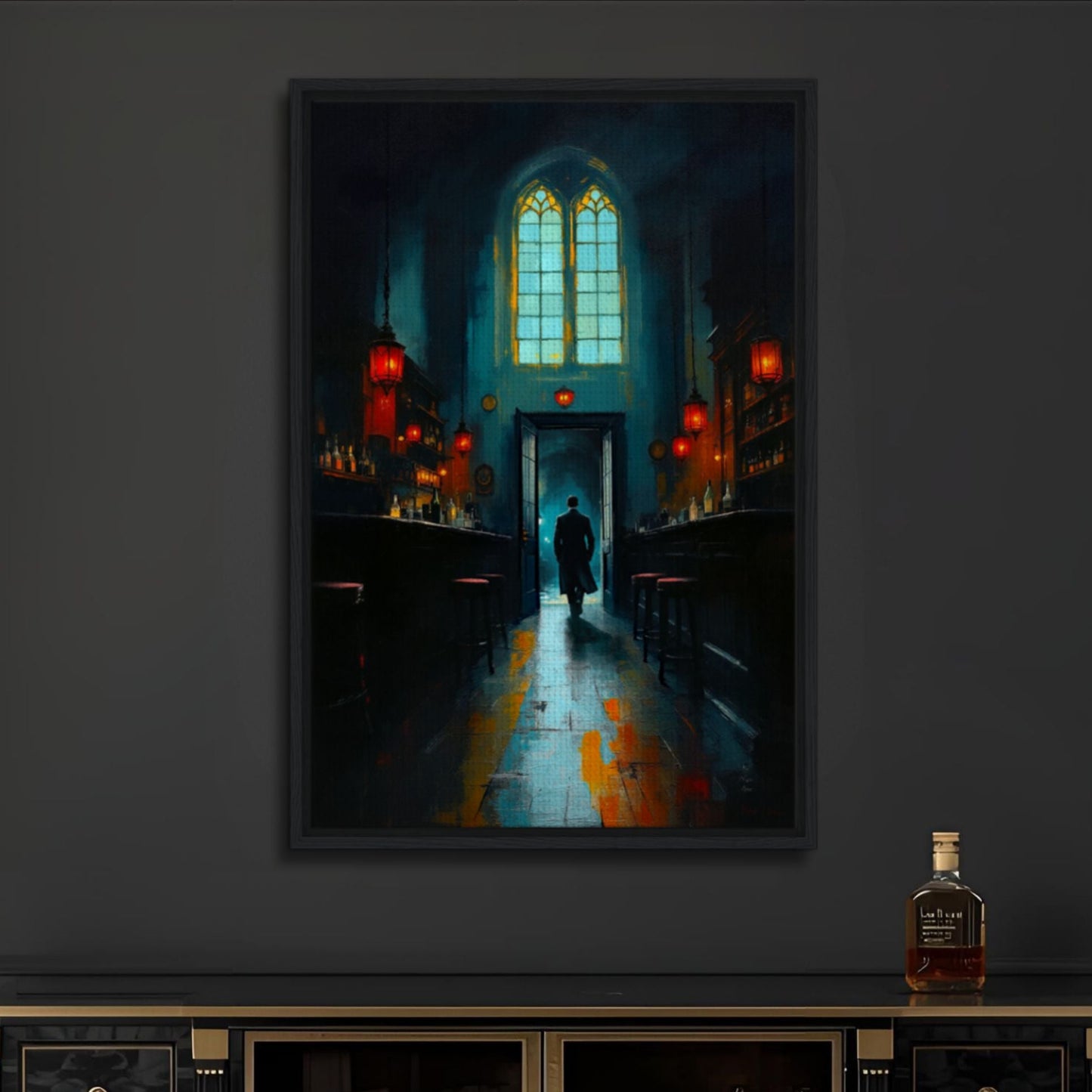 Speakeasy Bootleg Bar Prohibition Art Print