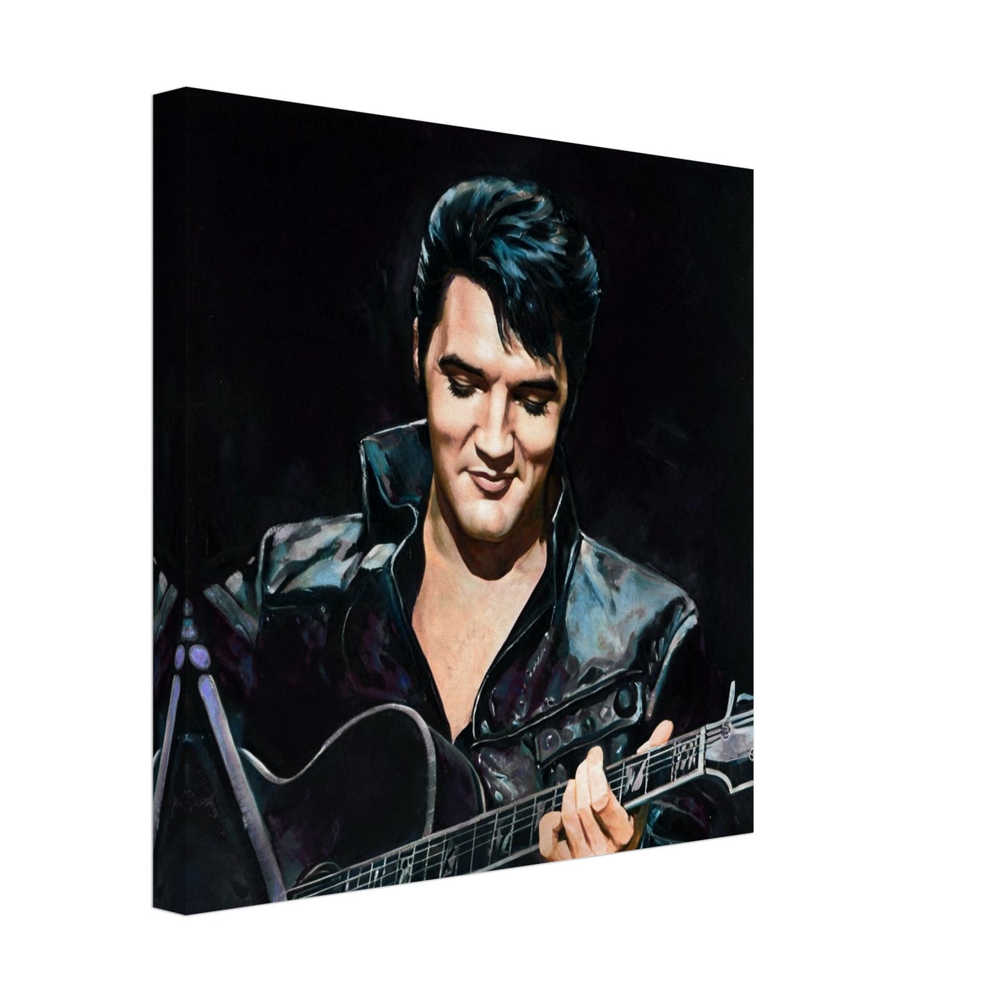 Elvis Presley Comeback Tour Art Print No Frame 40x40 cm 16x16″ Gallery Wrapped Canvas