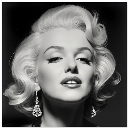Marilynn Monroe Art Print No Frame 40x40 cm 16x16″ Museum-Quality Matte Paper Poster