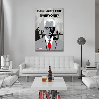 Roger Sterling Mad Men Quote Art Print No Frame 60x90 cm 24x36″ Museum-Quality Matte Paper Poster