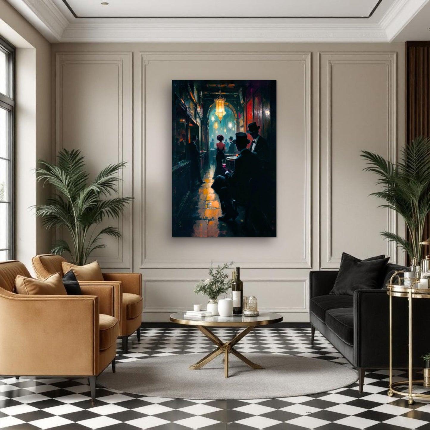 Prohibition Speakeasy Art Deco Print
