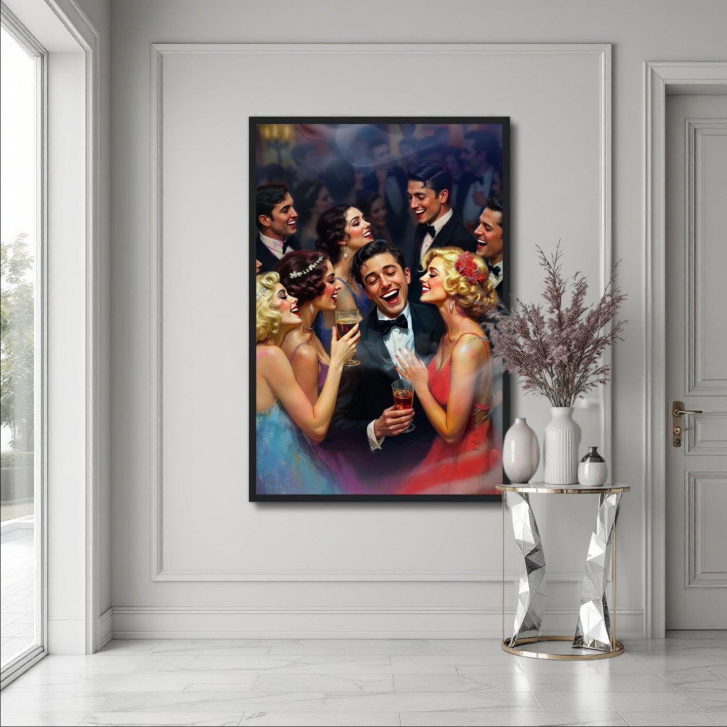 Art Deco Great Gatsby Party Print