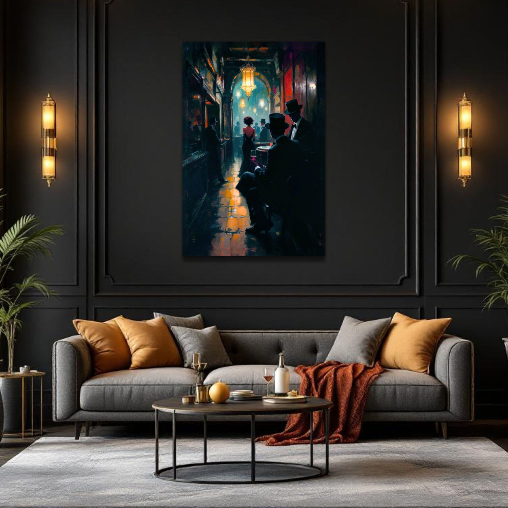 Prohibition Speakeasy Art Deco Print