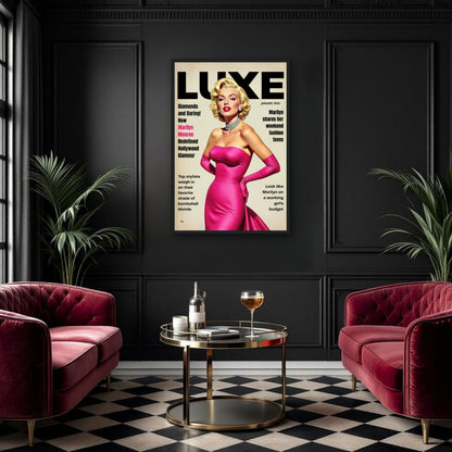Marilyn Monroe Old Hollywood Art Print