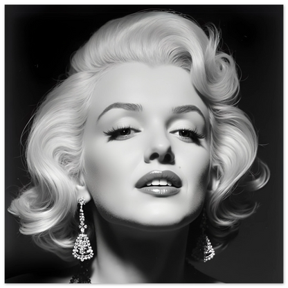 Marilynn Monroe Art Print No Frame 45x45 cm 18x18″ Classic Matte Paper Poster