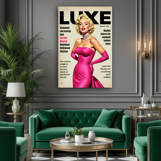 Marilyn Monroe Old Hollywood Art Print