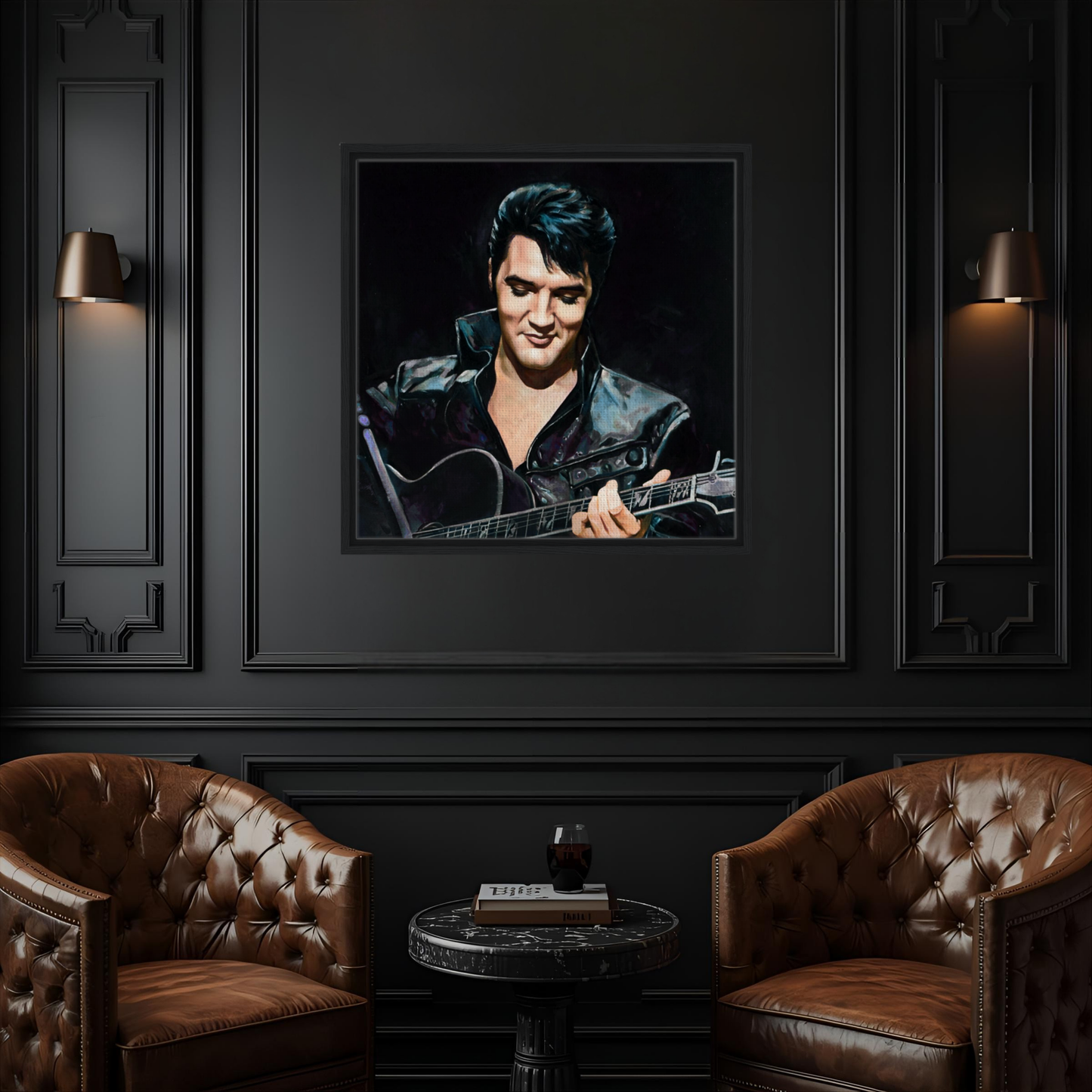 Elvis Presley Comeback Tour Art Print