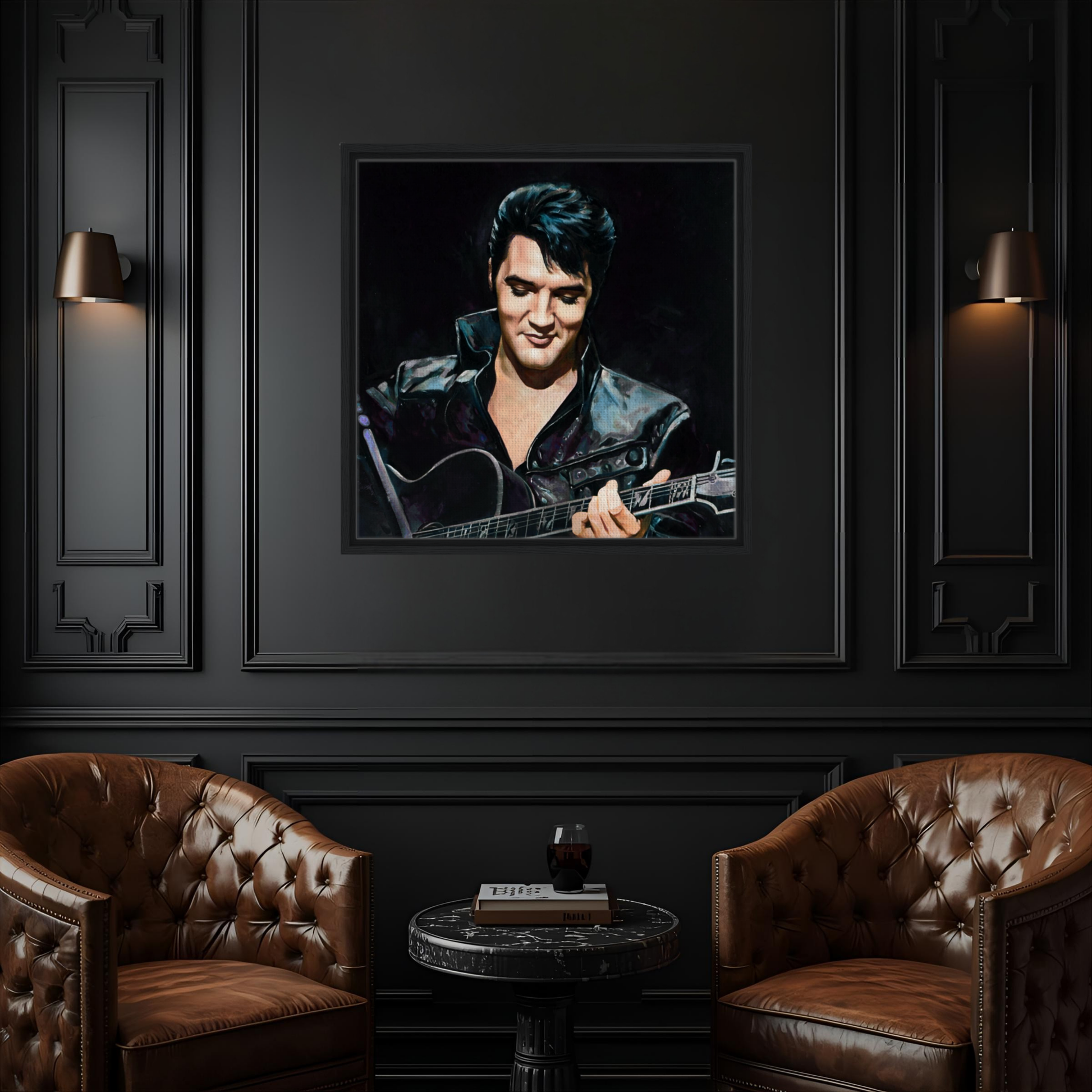 Elvis Presley Comeback Tour Art Print