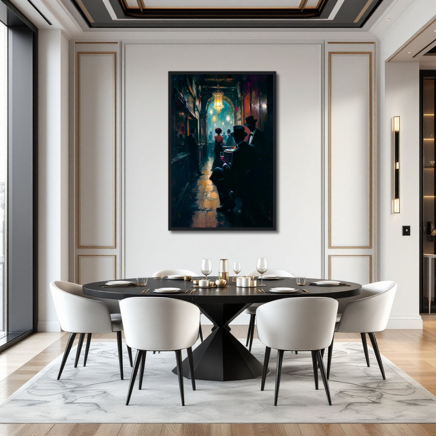 Prohibition Speakeasy Art Deco Print