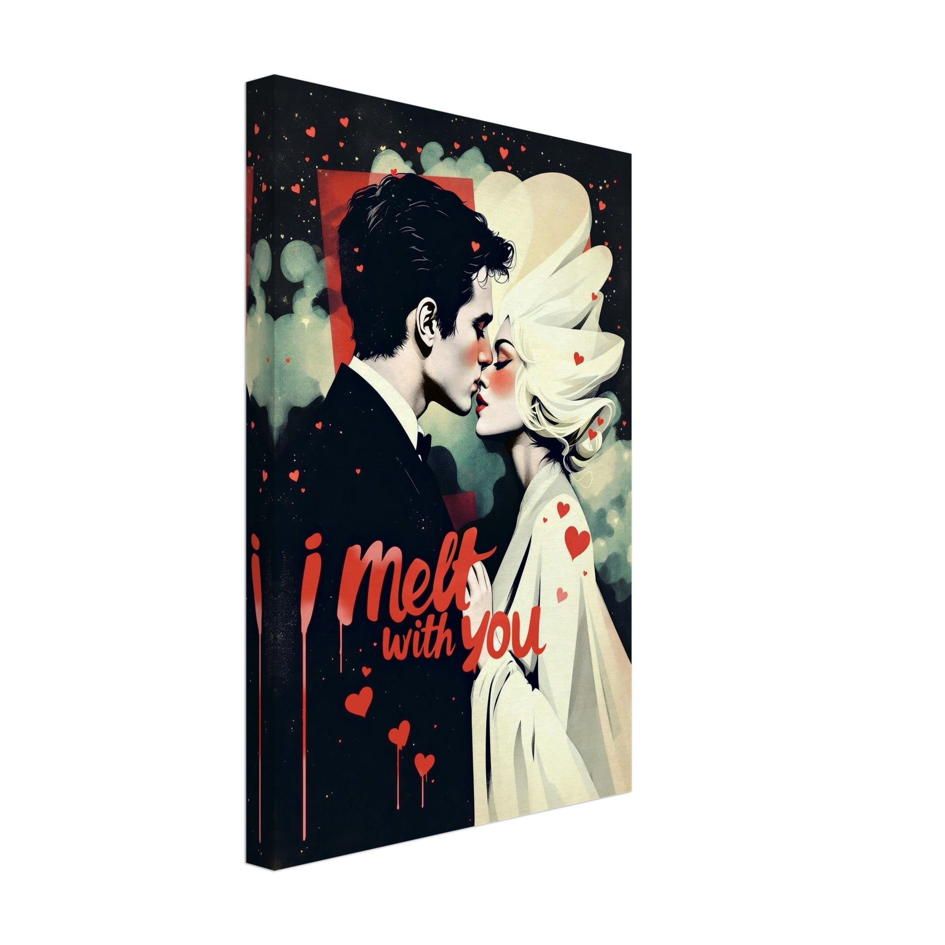 I Melt With You Avant-garde Retro Art Print