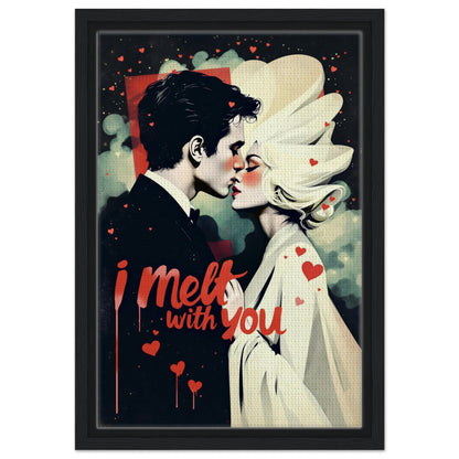 I Melt With You Avant-garde Retro Art Print 16x24″ Museum-Quality Matte Poster