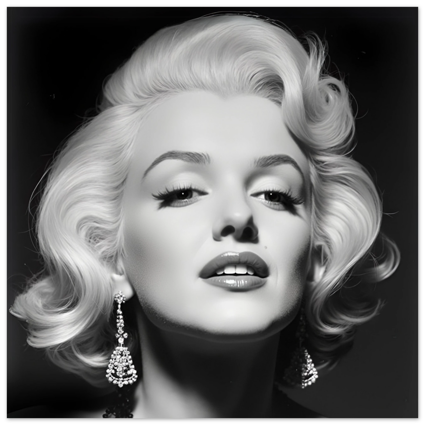 Marilynn Monroe Art Print No Frame 30x30 cm 12x12″ Premium Matte Paper Poster