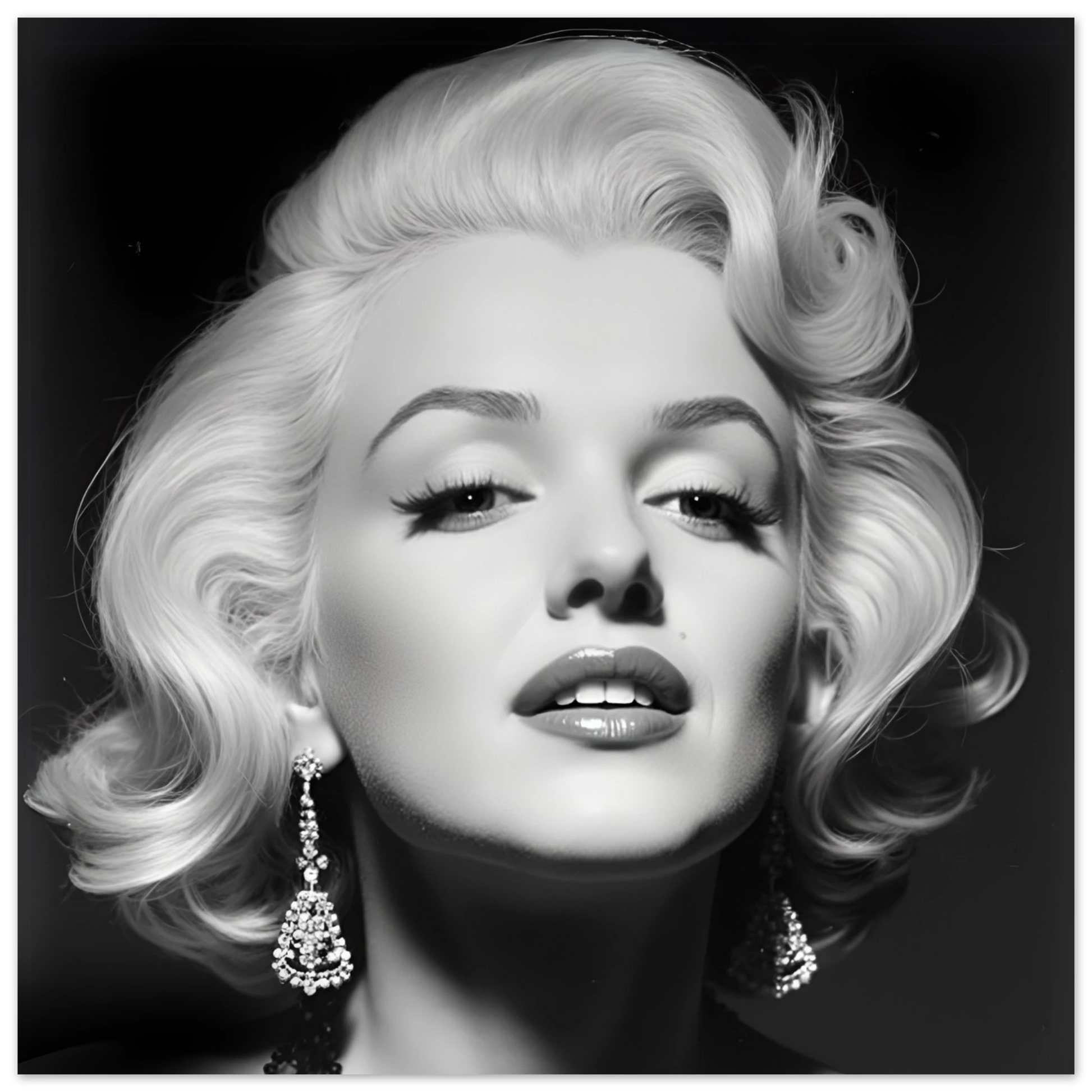 Marilynn Monroe Art Print No Frame 30x30 cm 12x12″ Premium Matte Paper Poster