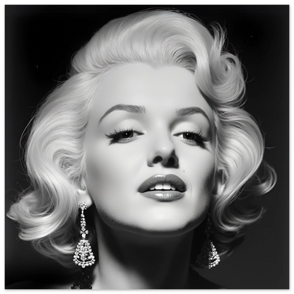 Marilynn Monroe Art Print No Frame 30x30 cm 12x12″ Premium Matte Paper Poster