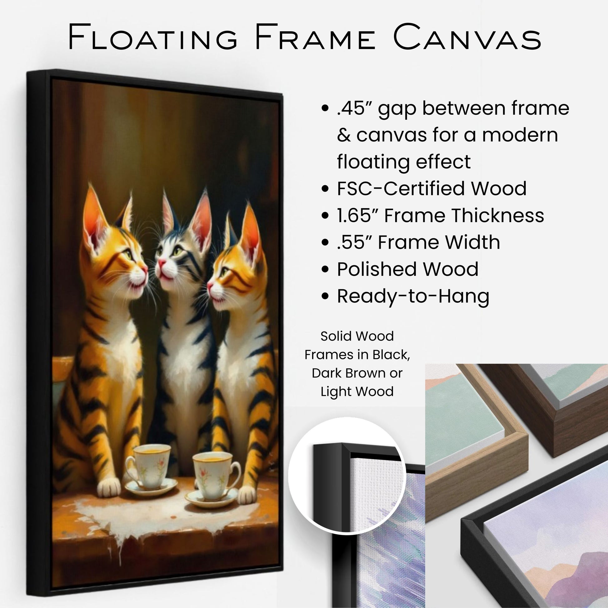 Tabby Cat Vintage Kitchen Art Print